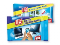 Lidl  W5® Screen Cleaning/ Glass & Mirror Wet Wipes
