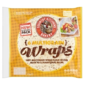 Country Kitchens 6 Multigrain Wraps (370 Grams)