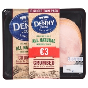 Denny Deli Style Crumbed Ham Twin Pack Promo (100 Grams)