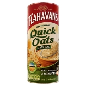 Flahavans Micro Quick Oats Drum (500 Grams)