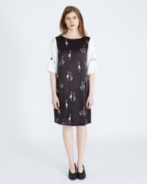 Carolyn Donnelly The Edit Bird Print Dress