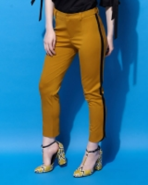 Lennon Courtney at Dunnes Stores Tobacco Trousers