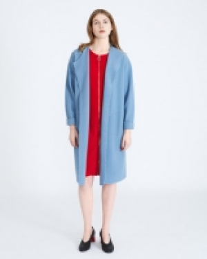 Carolyn Donnelly The Edit Pure Wool Drape Coat