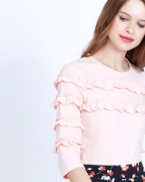Savida Woven Ruffle T-Shirt 20.00&nbsp;&euro;