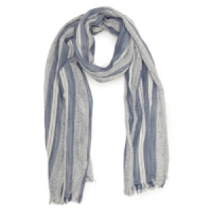 Textured Stripe Scarf