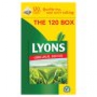 Tesco  Lyons Tea Bags Original Pyramid 120S...