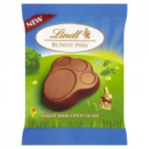 Lindt Bunny Paw Finest Milk Chocolate + Regular coffee or te