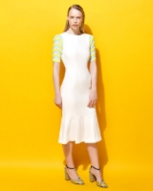 Lennon Courtney at Dunnes Stores Dove Print Sleeve Dress 119.00&nbsp;&euro;