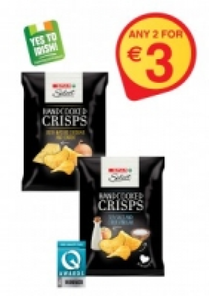 SPAR SELECT Crisps Range 150g