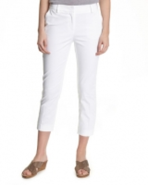 Cotton Rich Cropped Trousers