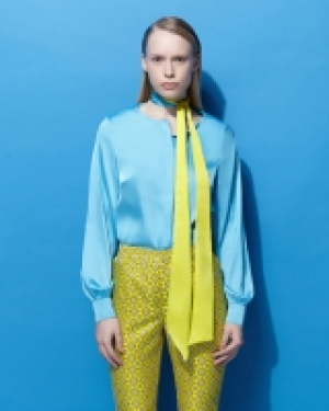 Lennon Courtney at Dunnes Stores Pussy Bow Shirt 60.00&nbsp;&euro;