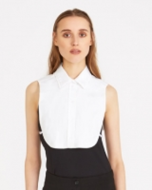 Carolyn Donnelly The Edit Frill Shirt Bib