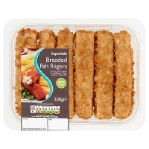 SuperValu Breaded Fish Fingers 6 Pack (330 Grams)