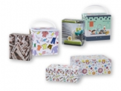 MELINERA® Metal Storage Container Set