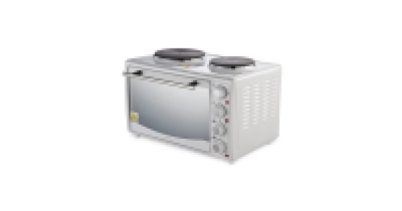 Aldi  White Mini Oven with Hob