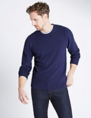 Pure Cotton Textured Jumper 40.00 €