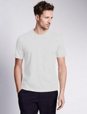 Pure Cotton Crew Neck T-Shirt 8.00 €