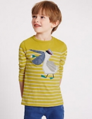 Pure Cotton T-Shirt (3 Months - 5 Years) 9.50 €