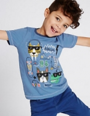 Pure Cotton T-Shirt (3 Months - 5 Years) 10.00 €