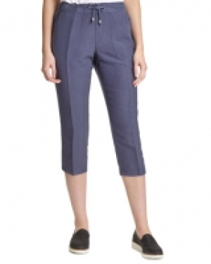 Linen Crop Trousers