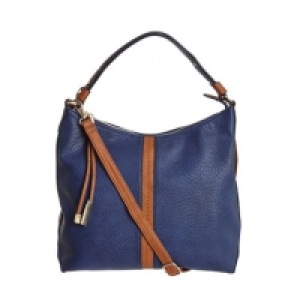 Slouch Panel Shoulder Bag