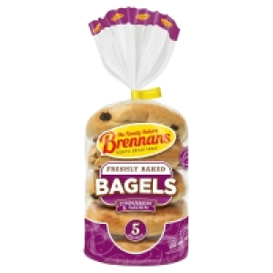 Brennans Gourmet Cinnamon & Raisin Bagel 4 Pack (440 Grams) 1.50&nbsp;&euro;