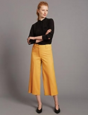 Wide Leg Cropped Trousers 65.00 €