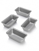 Marks and Spencer  4 Non-Stick Mini Loaf Tins