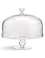 Marks and Spencer  Botanical Etched Cake Stand