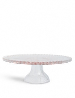 Marks and Spencer  Vintage Glass Cake Stand