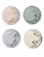 Marks and Spencer  Dovecote Set of 4 Cake Plates