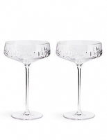 Marks and Spencer  Nouveau 2 Pack Champagne Saucer