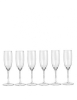 Marks and Spencer  Extraordinary Value 6 pack Champagne Flutes