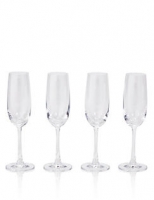 Marks and Spencer  Andante 4 Pack Champagne Flutes