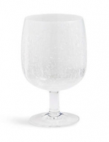 Marks and Spencer  Crackle Effect Picnic Wine Glass