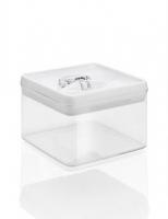 Marks and Spencer  3L Square Flip Lock Tight Storage Container