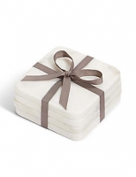 Marks and Spencer  4 Pack Marble Coasters