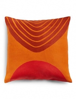 Marks and Spencer  Conran Crewel Circles Embroidered Cushion