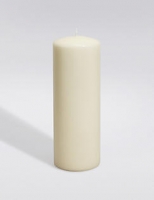 Marks and Spencer  Large Slim Pillar Candle