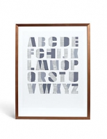 Marks and Spencer  Conran A-Z Letters Wall Art