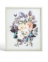 Marks and Spencer  Light Floral Bouquet Wall Art