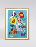 Marks and Spencer  Bright Birdie Bouquet Wall Art