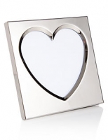 Marks and Spencer  Bevelled Heart Photo Frame 10 x 10cm (4 x 4inch)