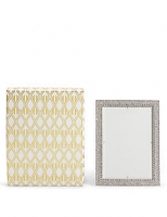 Marks and Spencer  Boxed Natalie Diamante Frame 13 x 18cm (5 x 7inch)