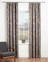 Marks and Spencer  Elegant Damask Pencil Pleat Curtains