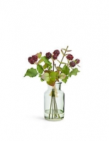 Marks and Spencer  Eucalyptus & Blackberry Vase