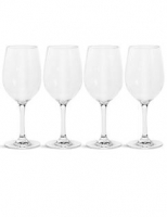 Marks and Spencer  4 Pack Clear Picnic Wine Glass