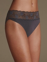 Marks and Spencer  Lace High Leg Knickers