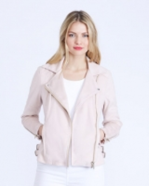 Gallery Suedette Biker Jacket