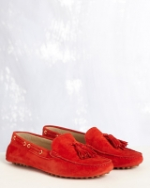 Paul Costelloe Living Suede Boat Loafers